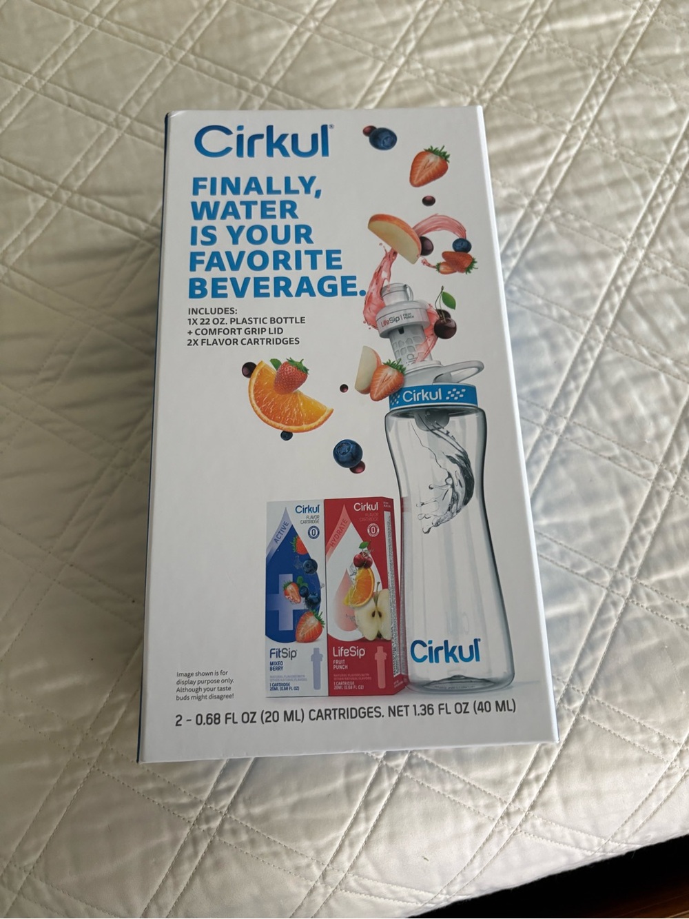 Cirkul Water Flavoring Bottle Starter Kit